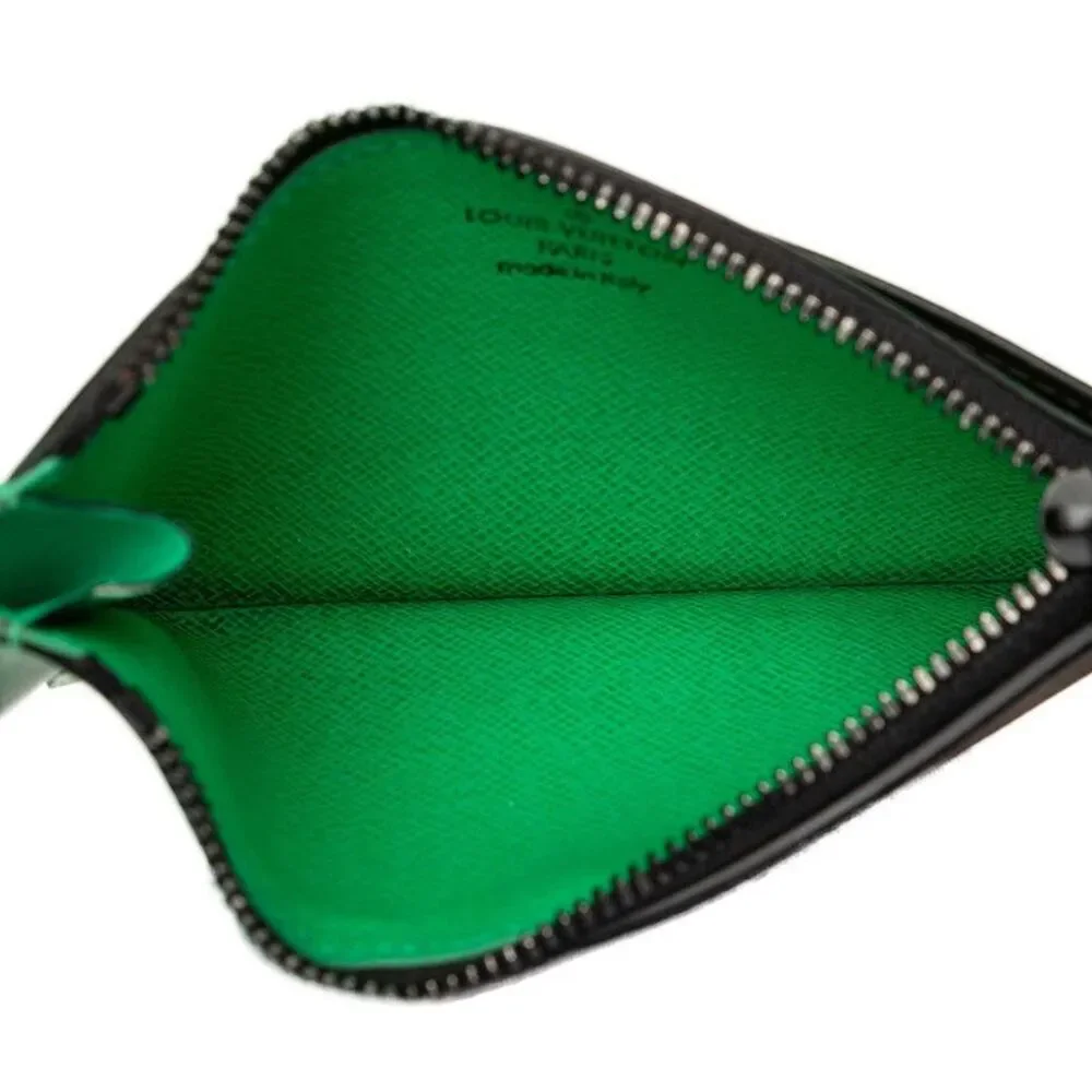 Louis Vuitton Monogram Macassar Coin Card Holder
